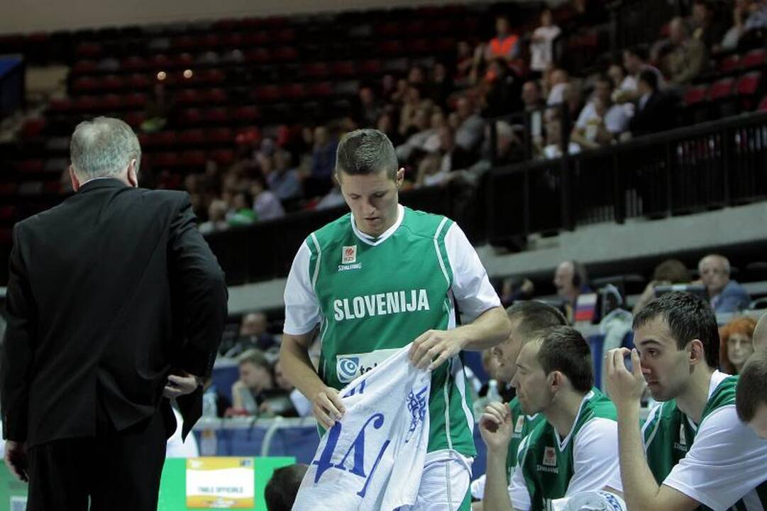 Klaipėdos arena: sunki slovėnų pergalė prieš bulgarus