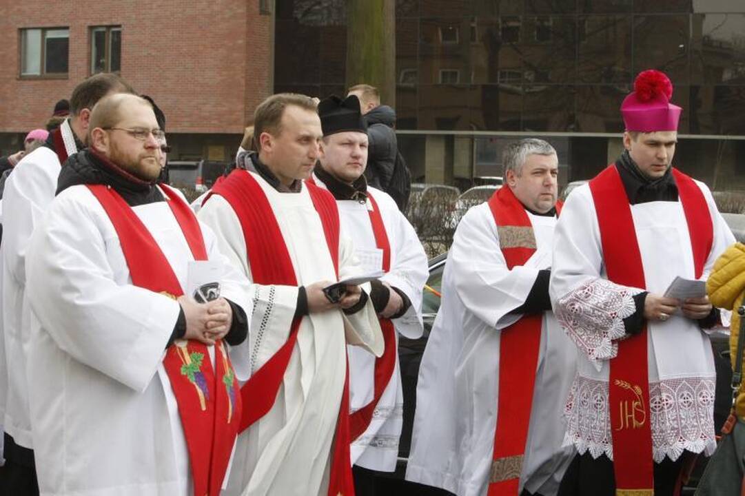 Klaipėdiečiai išsiruošė į Kryžiaus kelią