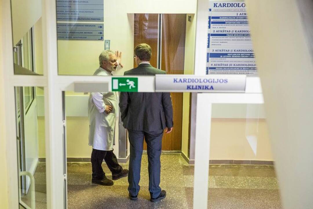 V. Uspaskichas dėl gresiančio infarkto – Kauno medikų rankose 