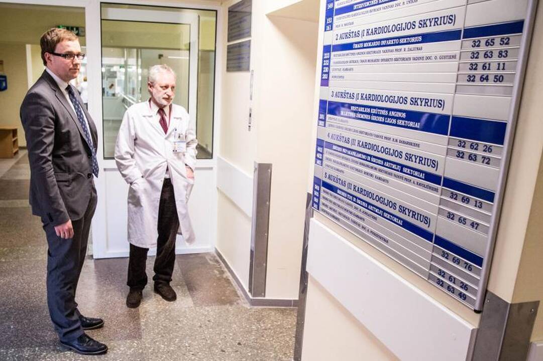 V. Uspaskichas dėl gresiančio infarkto – Kauno medikų rankose 