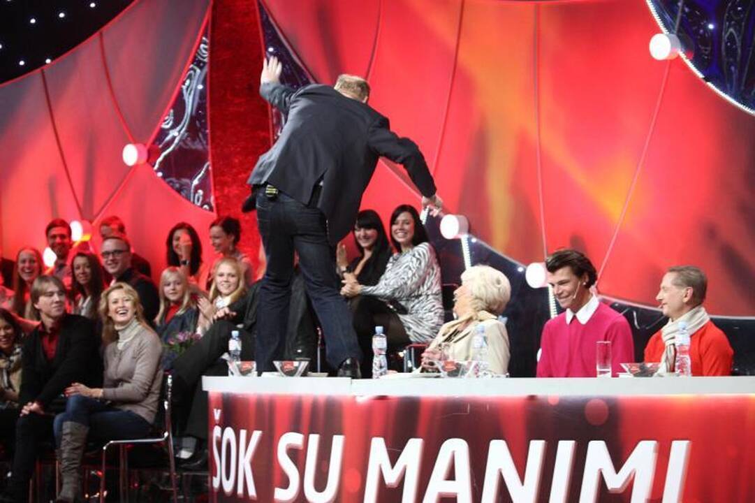 „Šok su manimi“ eteryje - V.Šapranausko ir V.Romanovo šou