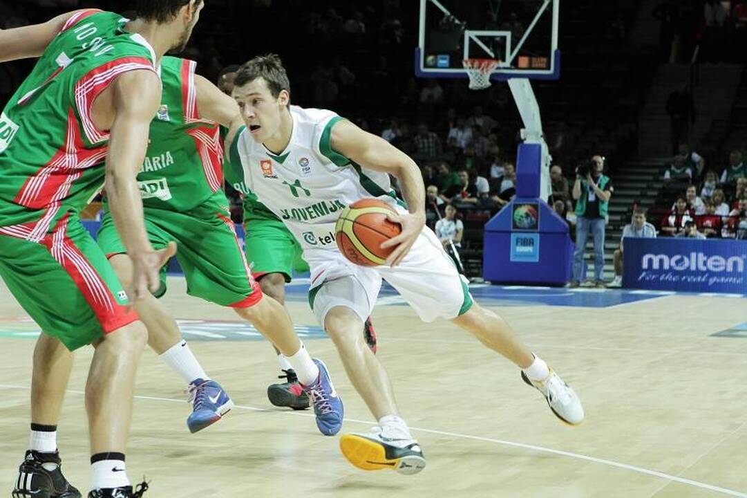 Klaipėdos arena: sunki slovėnų pergalė prieš bulgarus