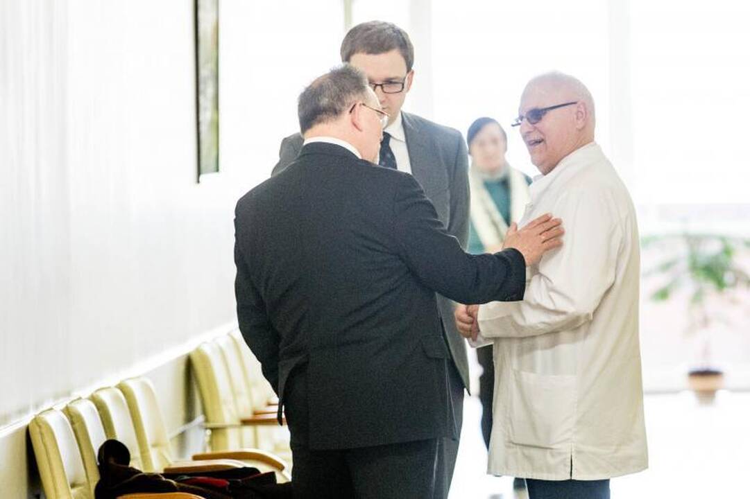 V. Uspaskichas dėl gresiančio infarkto – Kauno medikų rankose 