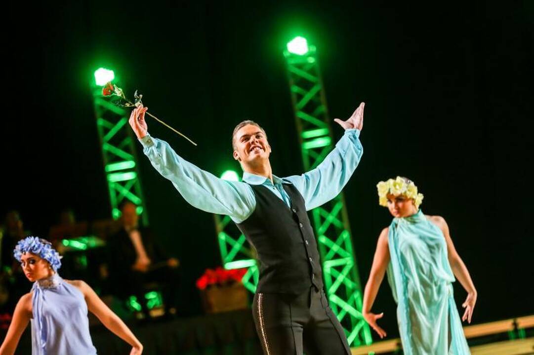„Žalgirio“ arenoje žiūrovus pakerėjo „Žuvėdros“ šokėjai