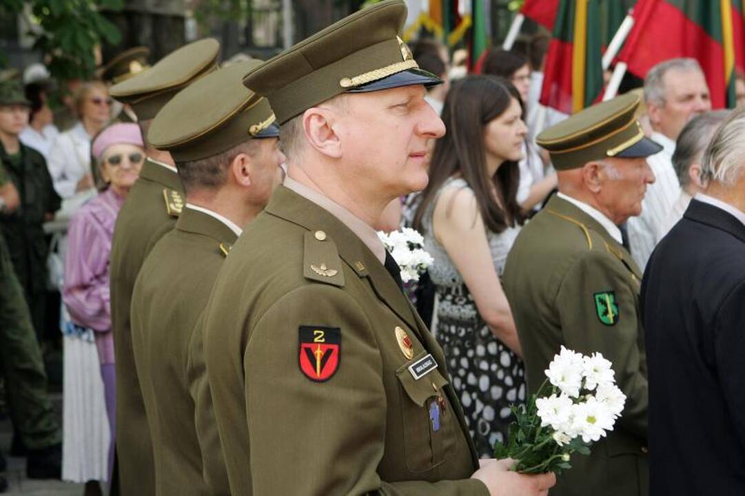 Tremties prisiminimai užgožė iškilmingas kalbas