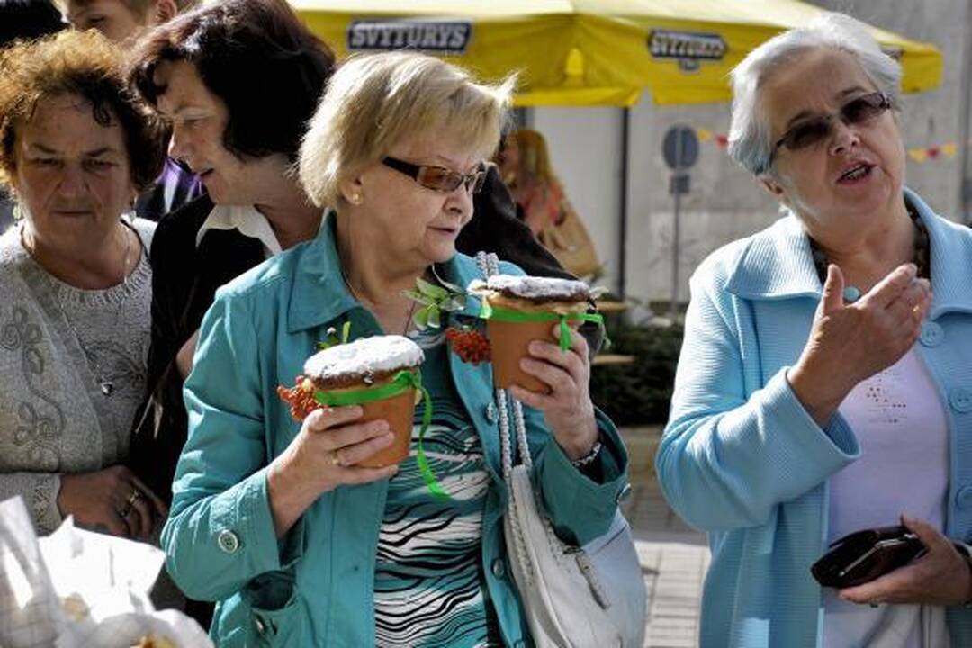 Senamiesčio šventėje - vilionės gardėsiais