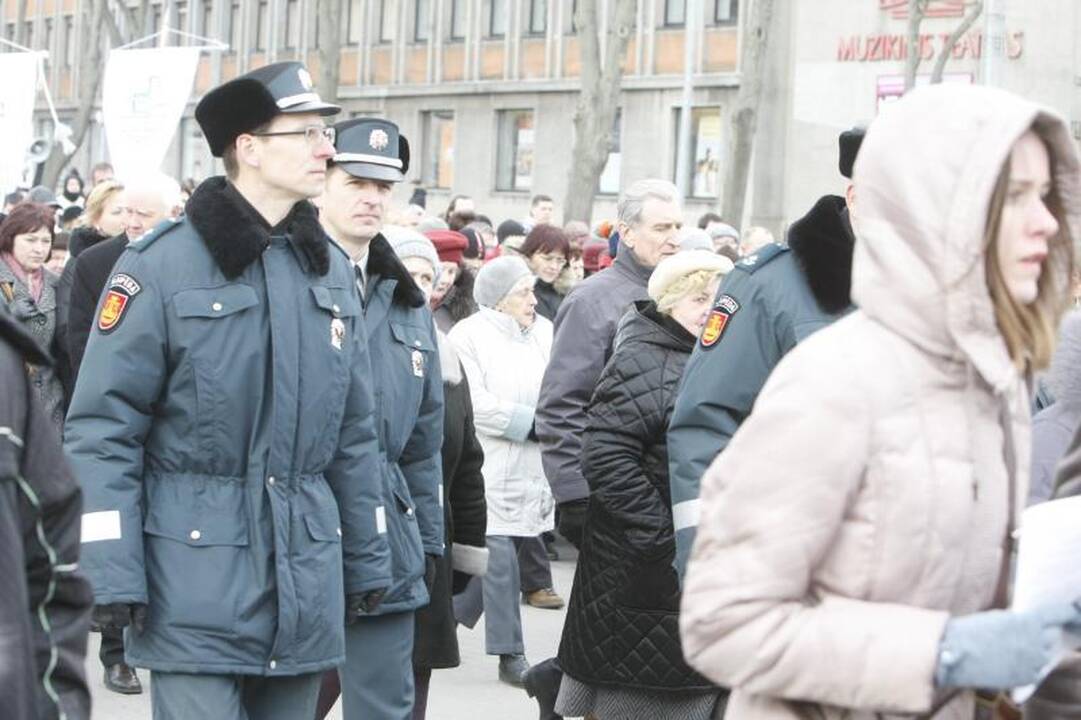 Klaipėdiečiai išsiruošė į Kryžiaus kelią