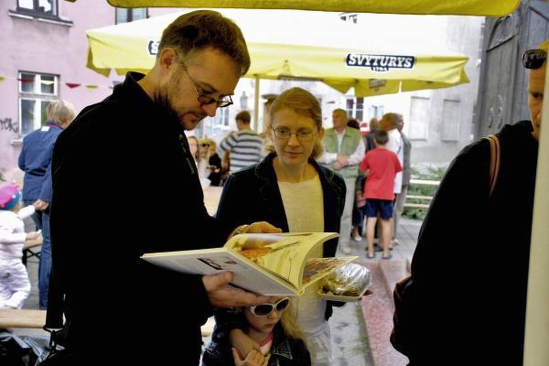 Senamiesčio šventėje - vilionės gardėsiais