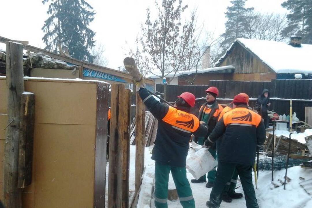 Vilniaus tabore nustatyta dar 12 nelegalių pastatų