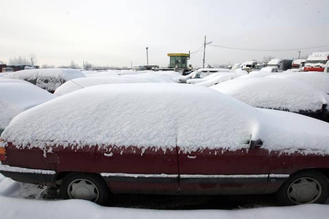 Sulaikyti automobiliai atgaline data parduodami neegzistuojantiems asmenims
