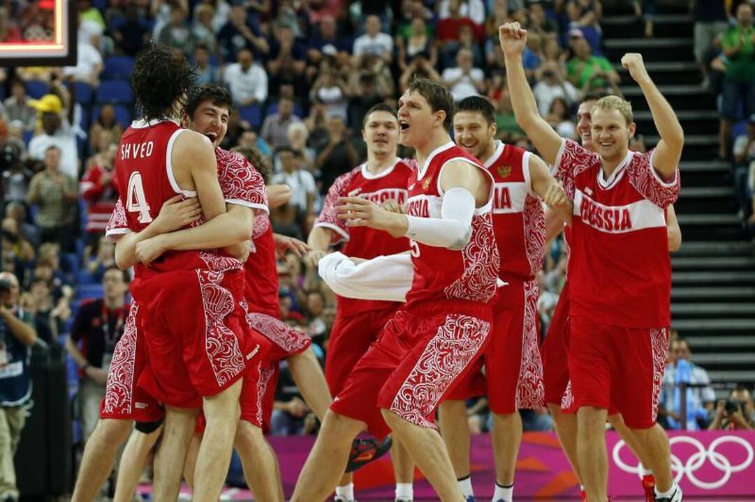 Rusijos krepšinio rinktinė olimpiadoje iškovojo bronzą