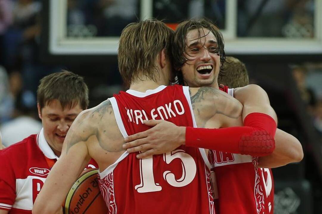 Rusijos krepšinio rinktinė olimpiadoje iškovojo bronzą