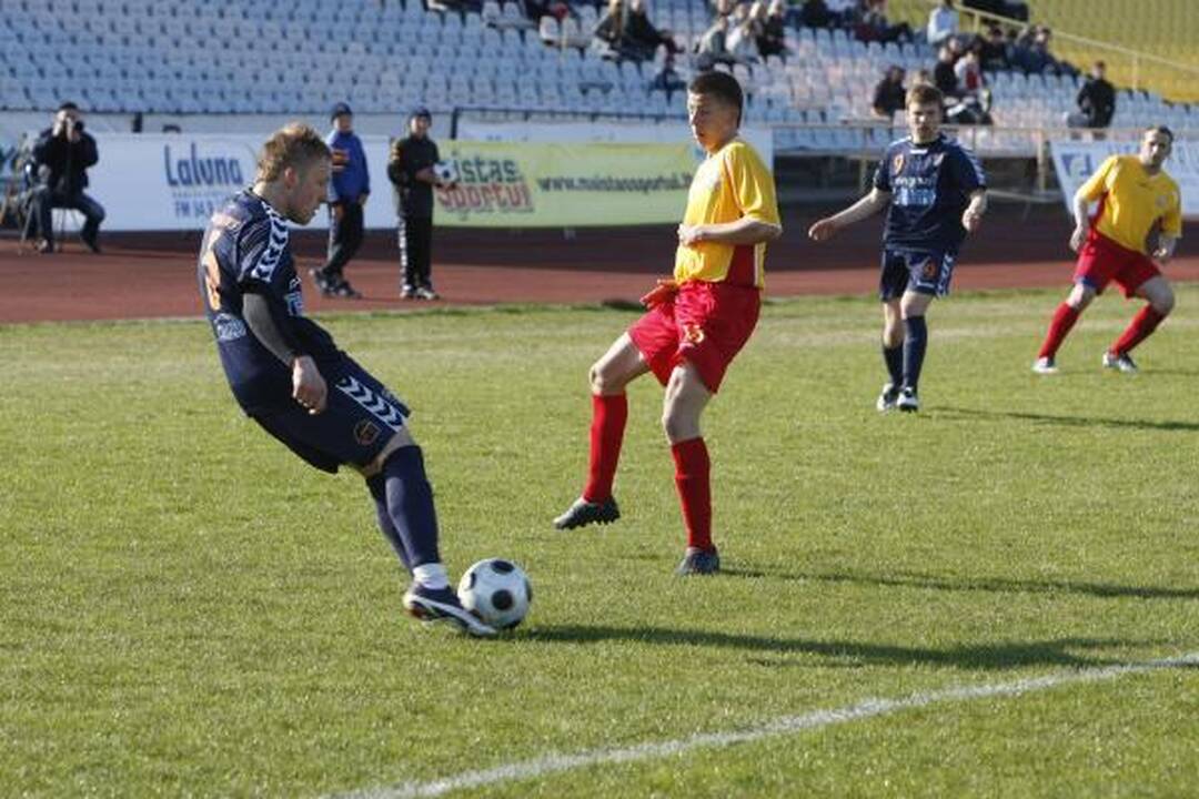 A lyga: „Klaipėda“ pralaimėjo Gargždų „Bangai“