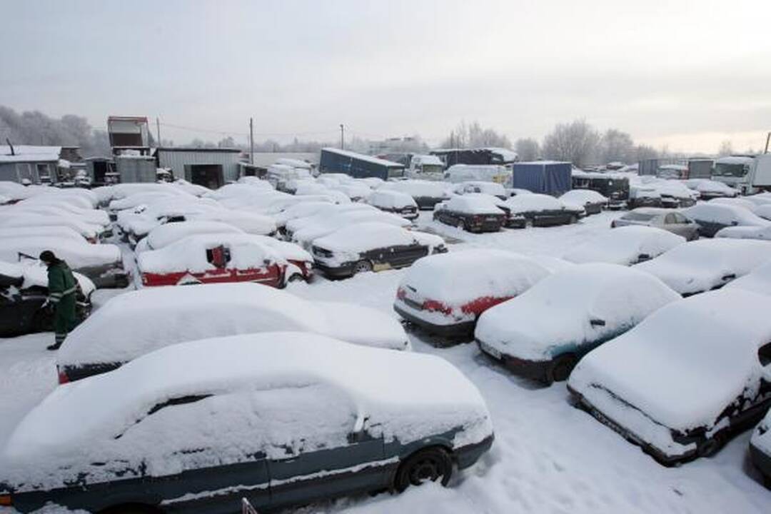 Sulaikyti automobiliai atgaline data parduodami neegzistuojantiems asmenims
