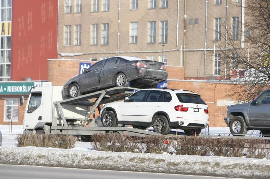 Klaipėdoje eismo sąlygos išlieka sudėtingos
