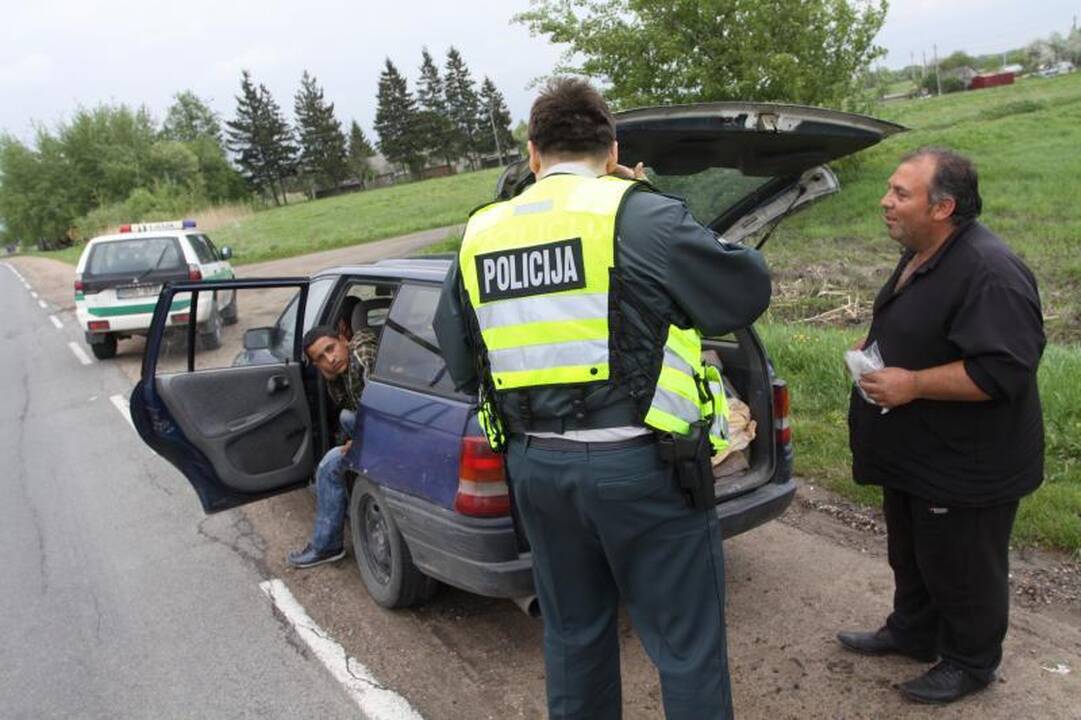 Kauno rajone savaitgalį ieškota narkotikų