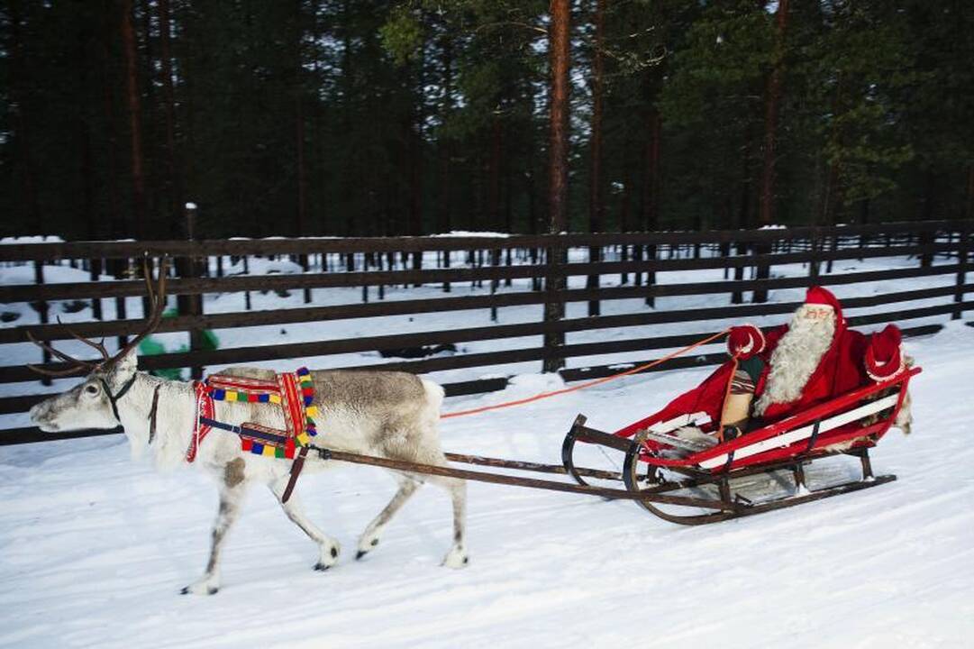 Laplandijoje ir jaunas, ir senas pasiduoda Kalėdų Senelio magijai