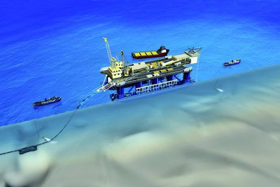 Nutiesti pirmieji „Nord Stream” vamzdyno kilometrai