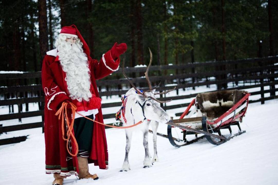 Laplandijoje ir jaunas, ir senas pasiduoda Kalėdų Senelio magijai
