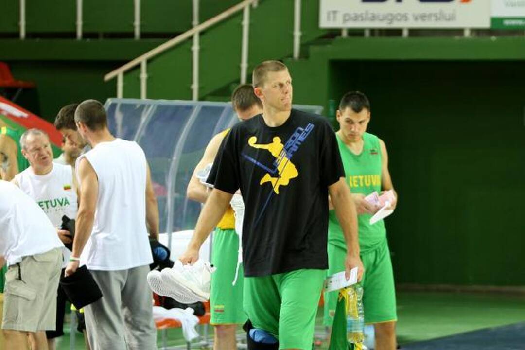 Lietuvos krepšinio rinktinė pradeda kontrolinių rungtynių maratoną
