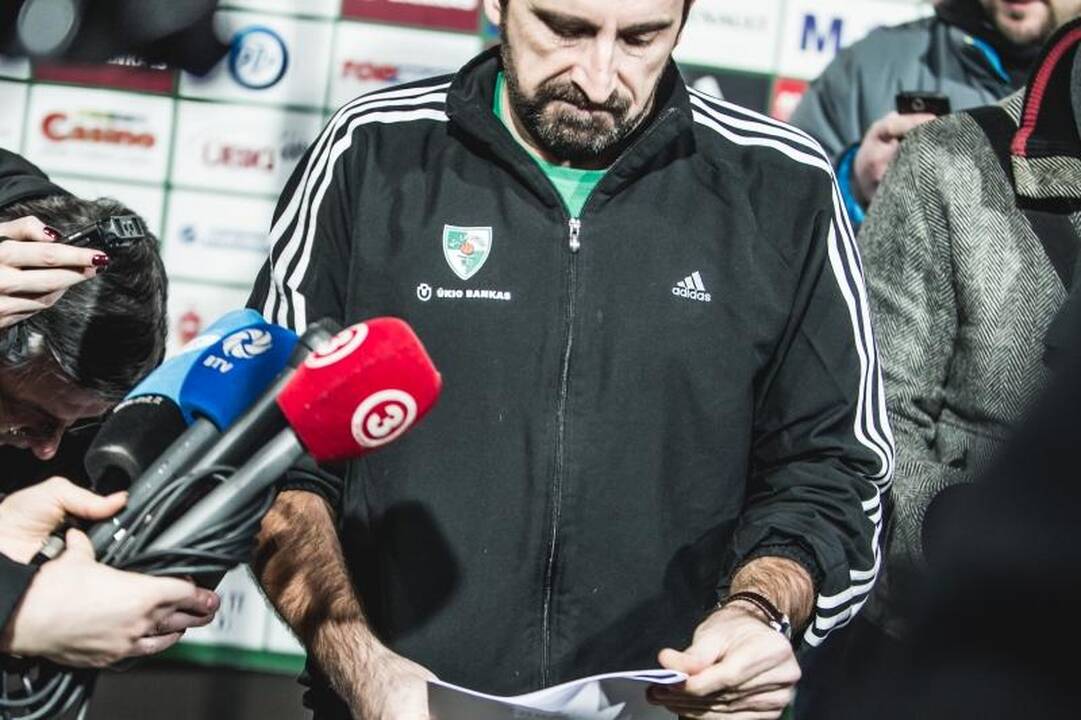 V. Masalskis: „Žalgiryje“ panikos nėra, rengiamės Eurolygos mačui