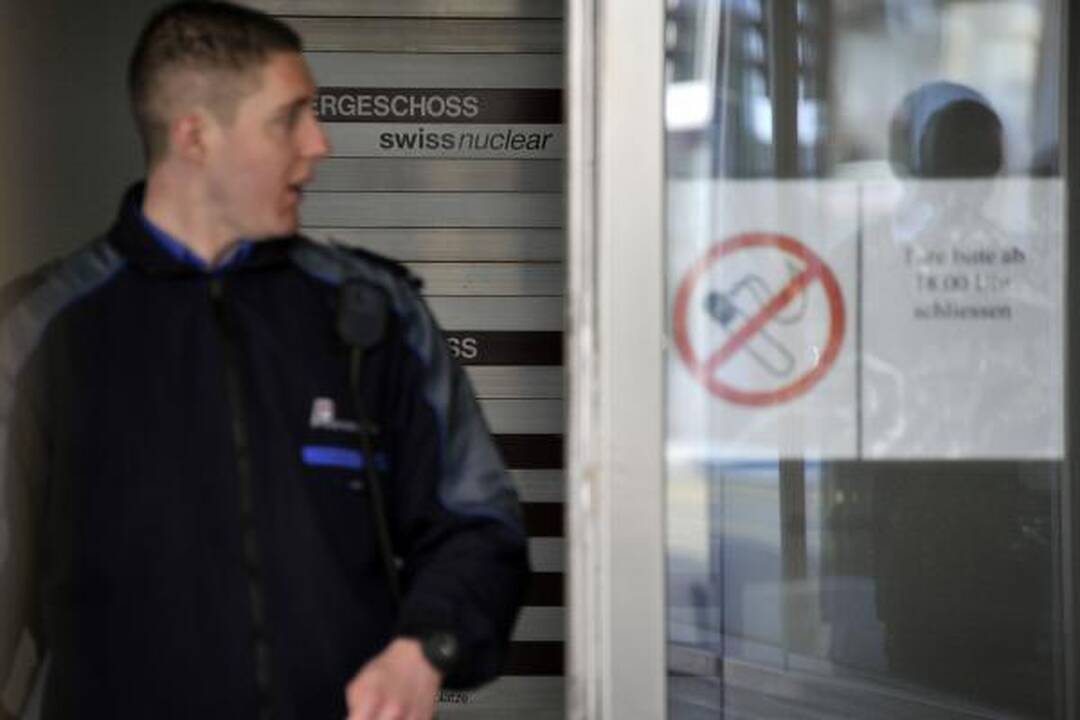 Šveicarijos branduolinės energetikos asociacijos biure sprogo bomba