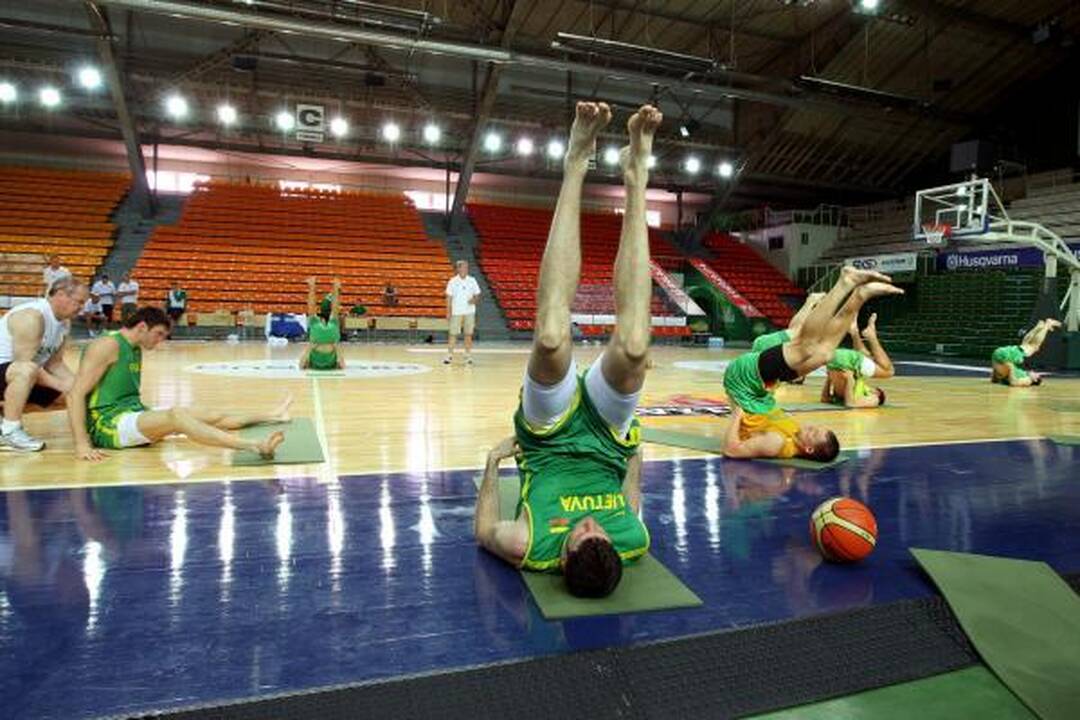 Lietuvos krepšinio rinktinė pradeda kontrolinių rungtynių maratoną