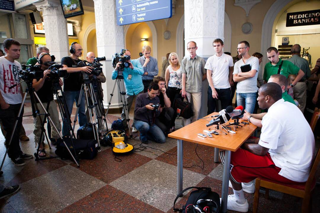 S. Weems: žinau, kad Lietuva - krepšinio šalis