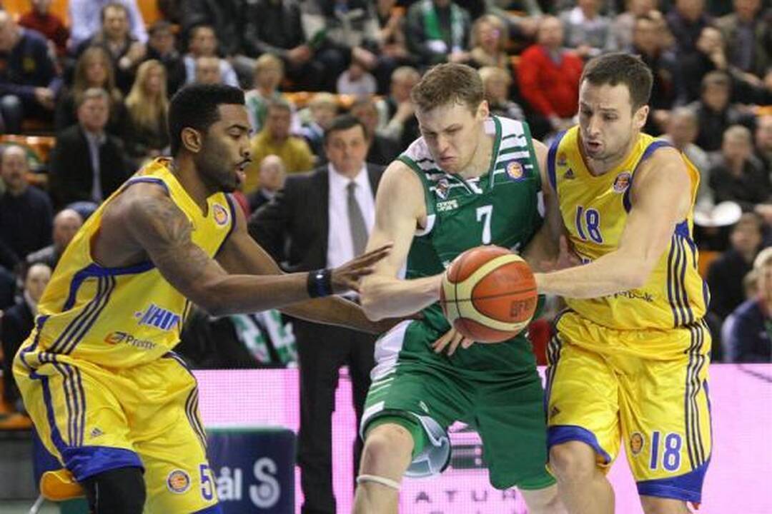 „Žalgiris“ palaužė Rusijos krepšinio vicečempionus