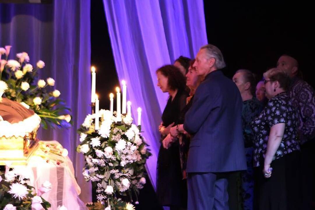 Aktorius V.Klimas atgulė Lėbartų kapinėse