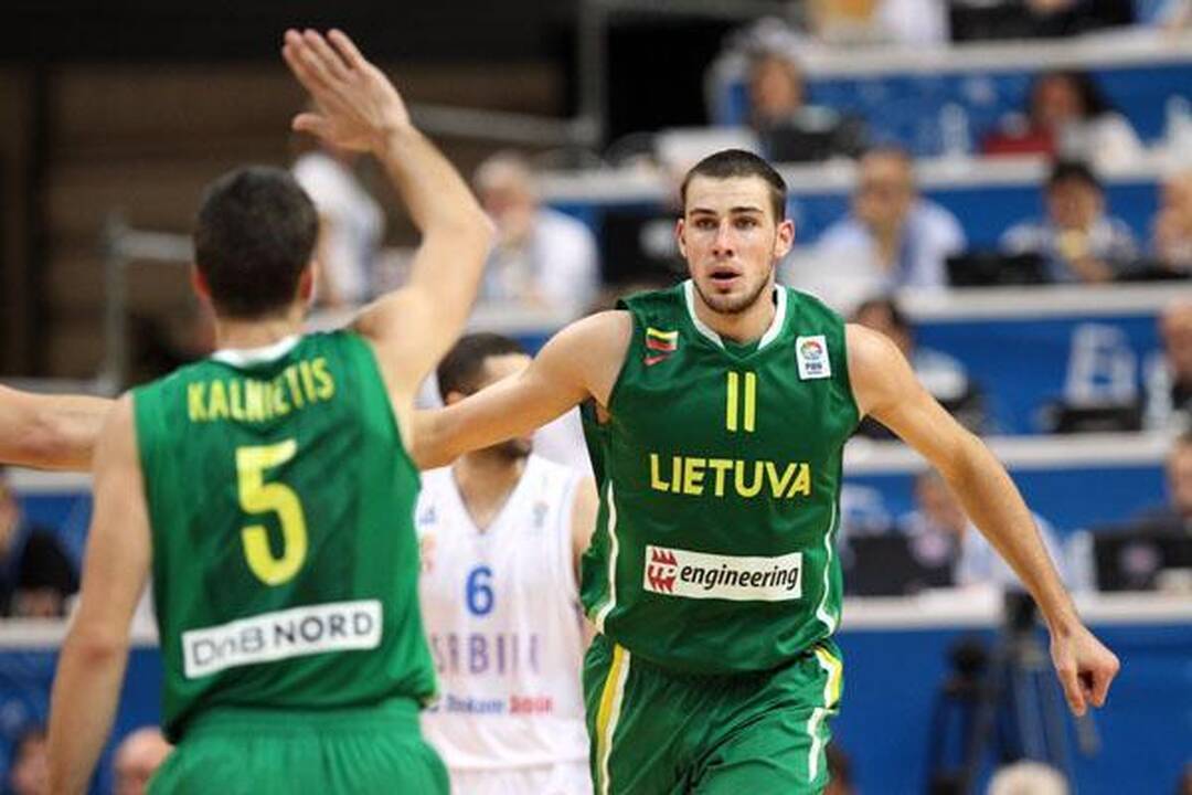 S.Jasaitis: jei įmetėme 100 taškų, reiškia serbai blogai gynėsi