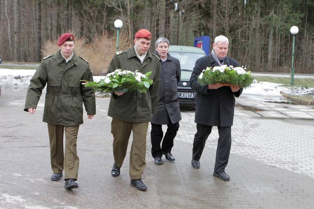 Pagerbė Nepriklausomybės akto signatarą Alfonsą Žalį