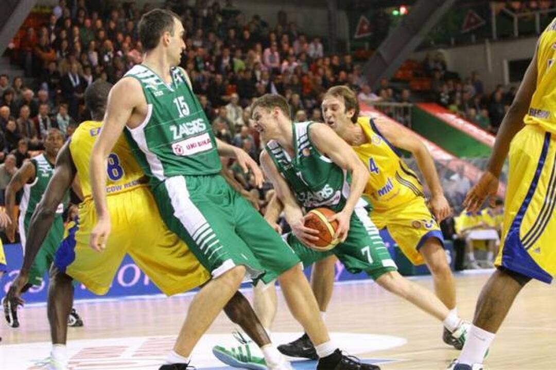 „Žalgiris“ palaužė Rusijos krepšinio vicečempionus