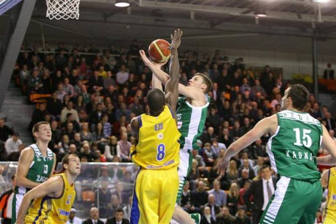 „Žalgiris“ palaužė Rusijos krepšinio vicečempionus
