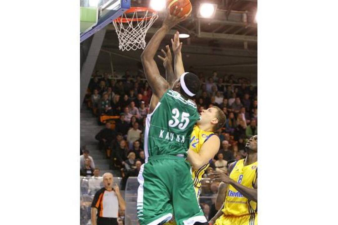 „Žalgiris“ palaužė Rusijos krepšinio vicečempionus