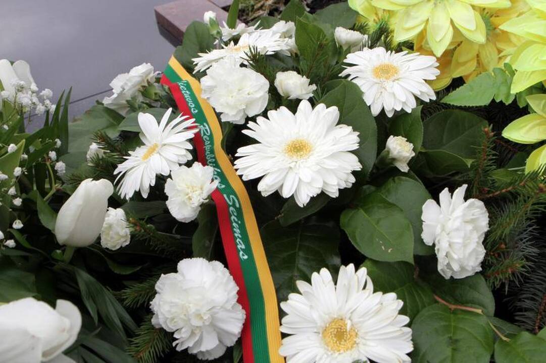 Pagerbė Nepriklausomybės akto signatarą Alfonsą Žalį