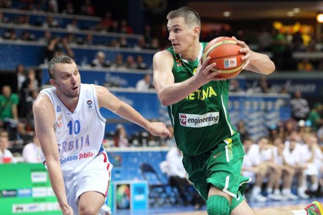S.Jasaitis: jei įmetėme 100 taškų, reiškia serbai blogai gynėsi