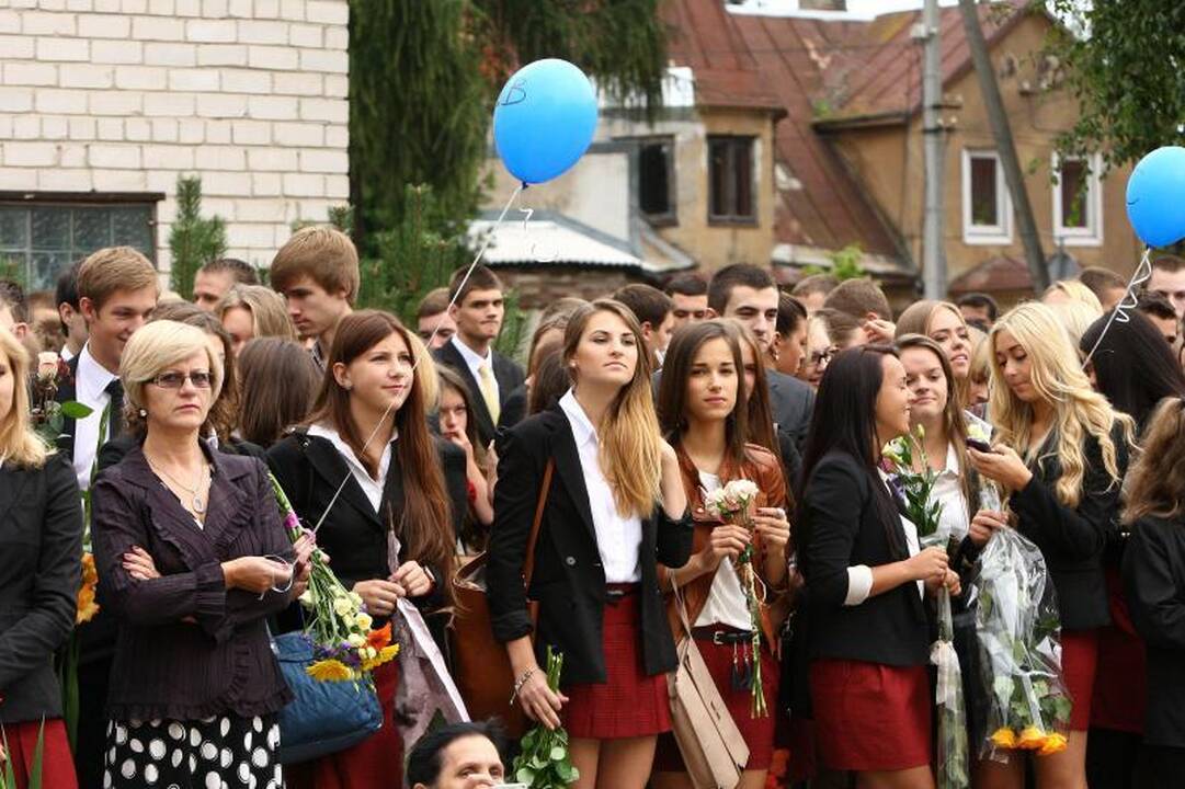 Į Kauną atėjusią rugsėjo pirmąją šventė ne visi 