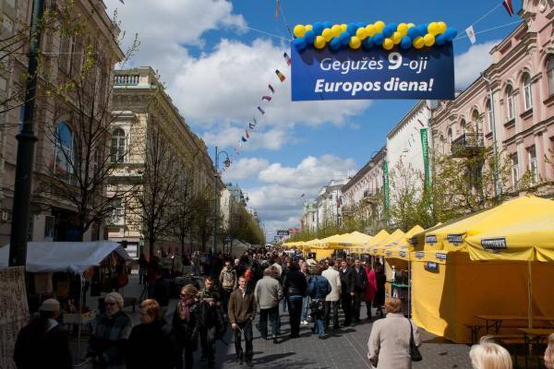 Lietuvoje švenčiama Europos diena