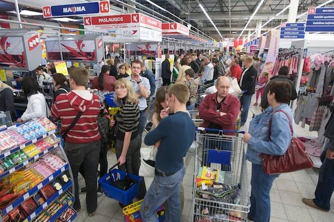 Naktinis išpardavimas „Akropoliuose“: be didesnių incidentų