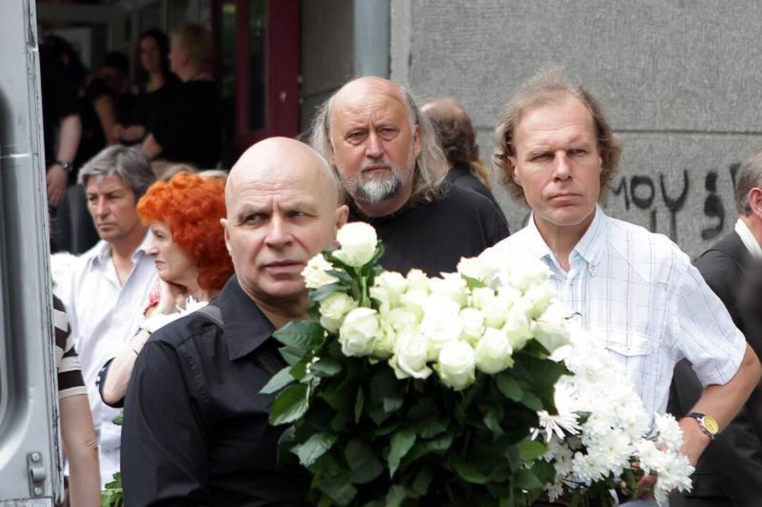 Aktorius V.Klimas atgulė Lėbartų kapinėse