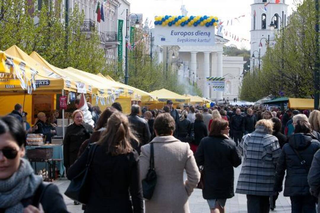 Lietuvoje švenčiama Europos diena