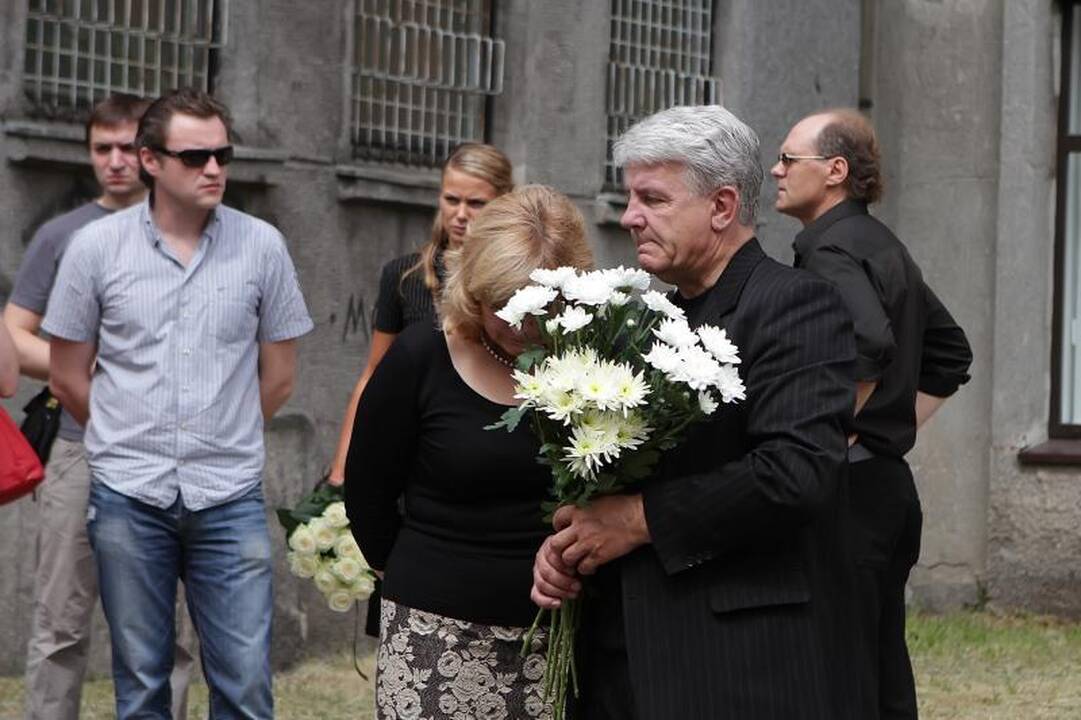 Aktorius V.Klimas atgulė Lėbartų kapinėse