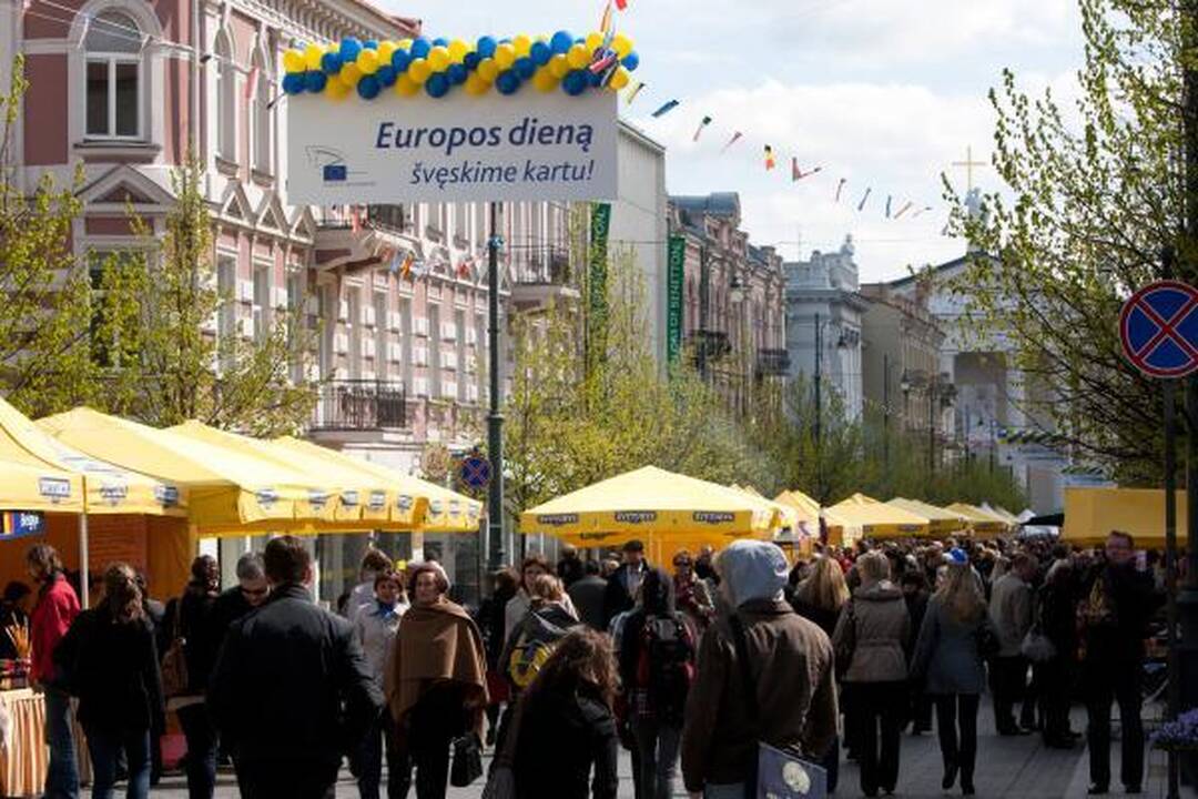 Lietuvoje švenčiama Europos diena