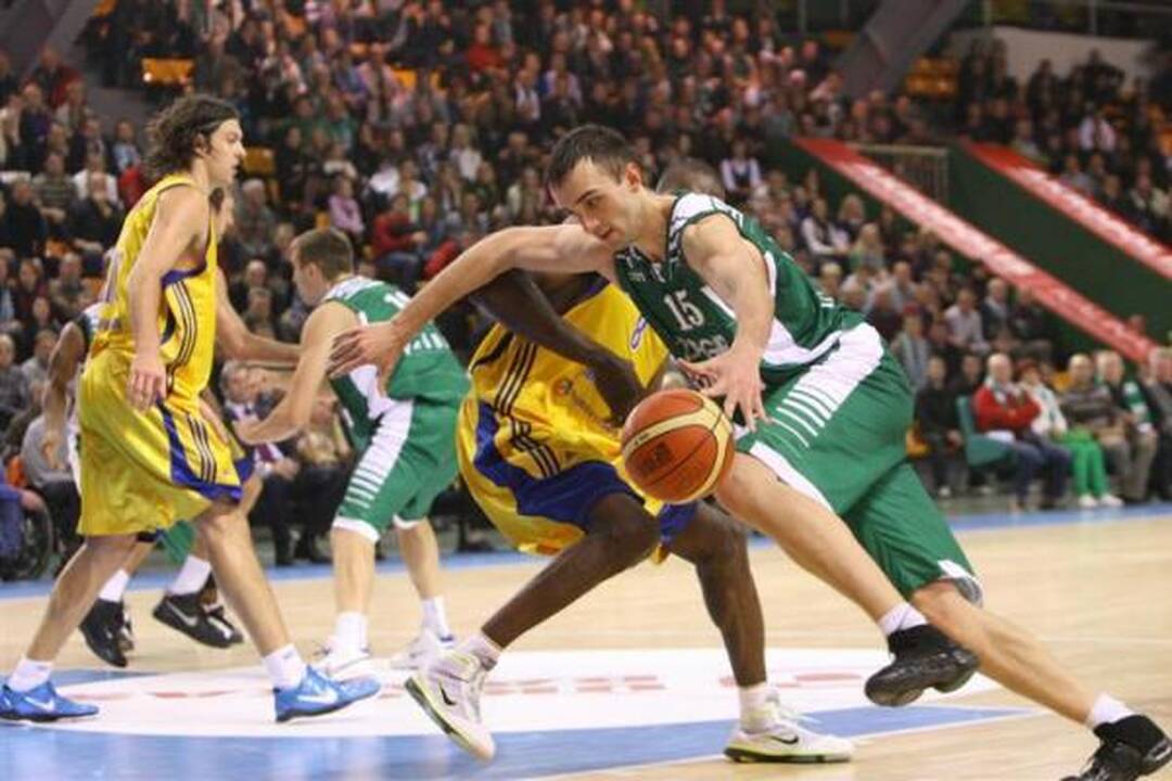 „Žalgiris“ palaužė Rusijos krepšinio vicečempionus