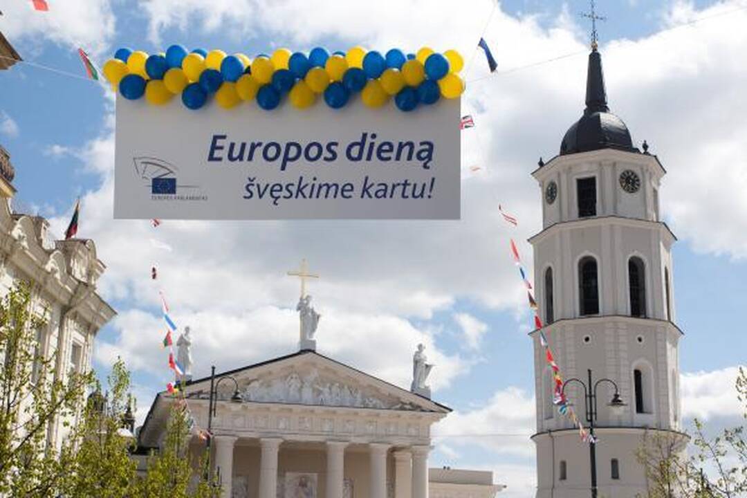 Lietuvoje švenčiama Europos diena