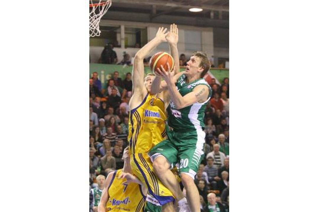 „Žalgiris“ palaužė Rusijos krepšinio vicečempionus