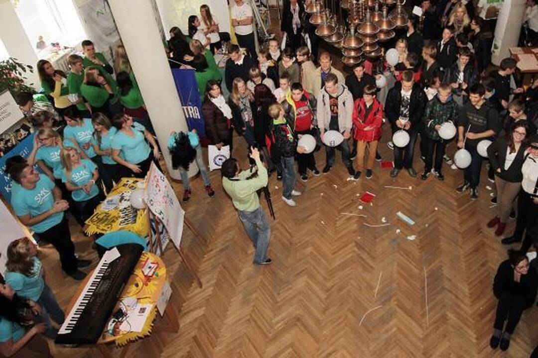 Jaunimo organizacijų mugė Klaipėdoje – sausakimša