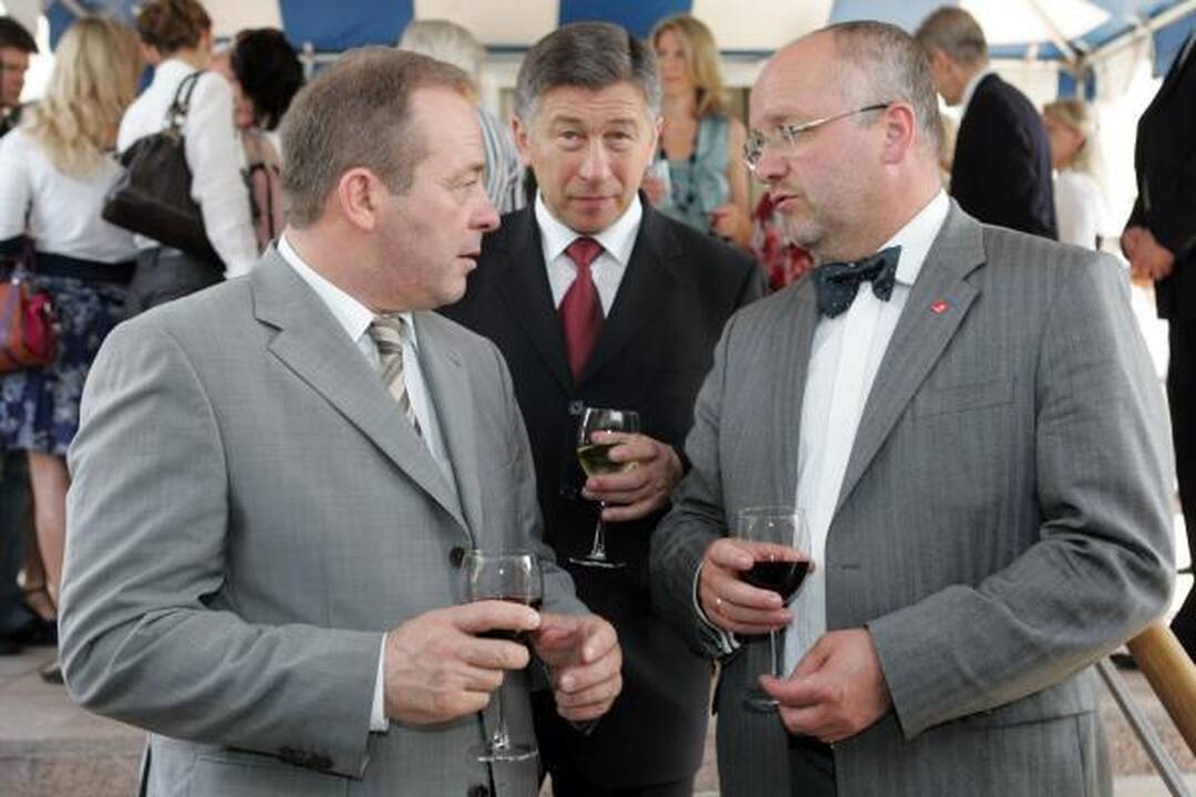 JAV ambasadoje – visa Lietuvos grietinėlė