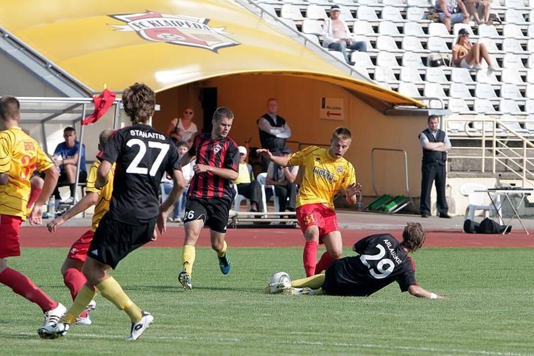 FC „Klaipėda“ varžybose – muštynių nuojauta